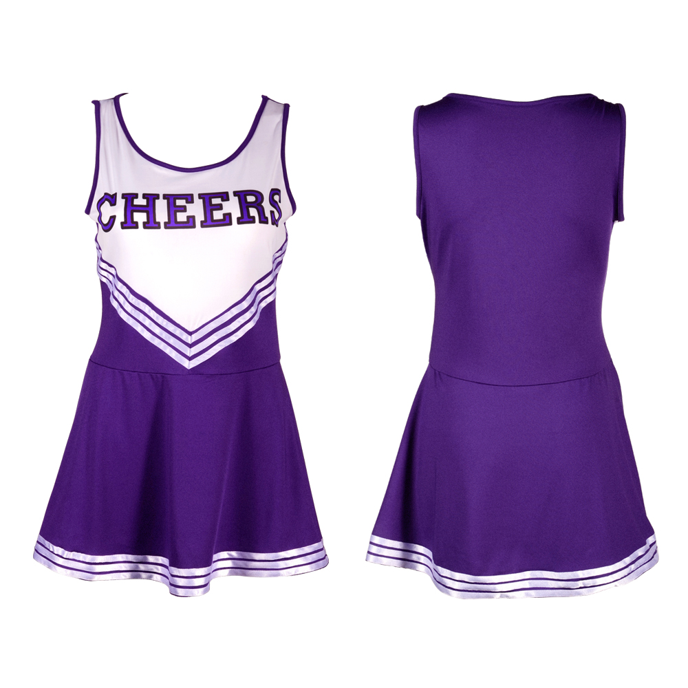 F1537-2 Sexy Cheerleader Uniform Kleid Trikot Dress